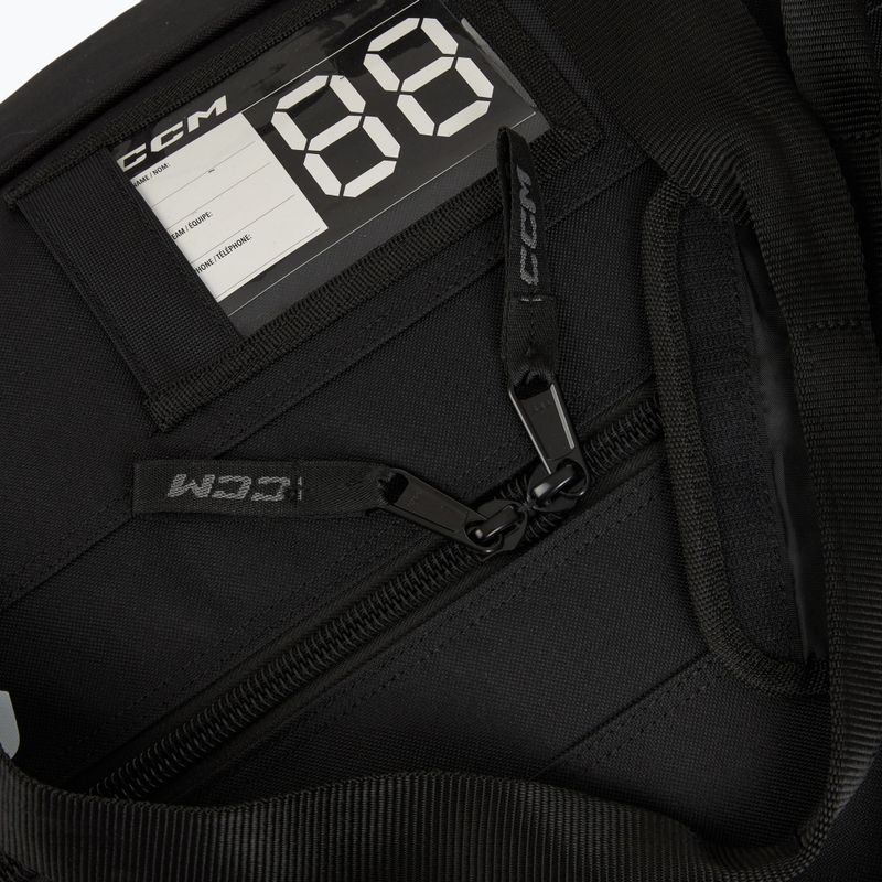 Utazótáska CCM 520 Wheeled Player Bag 37' 175 l black/white 4