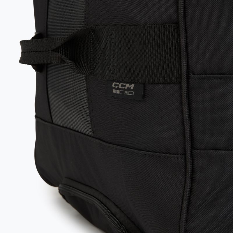 Utazótáska CCM 520 Wheeled Player Bag 37' 175 l black/white 6