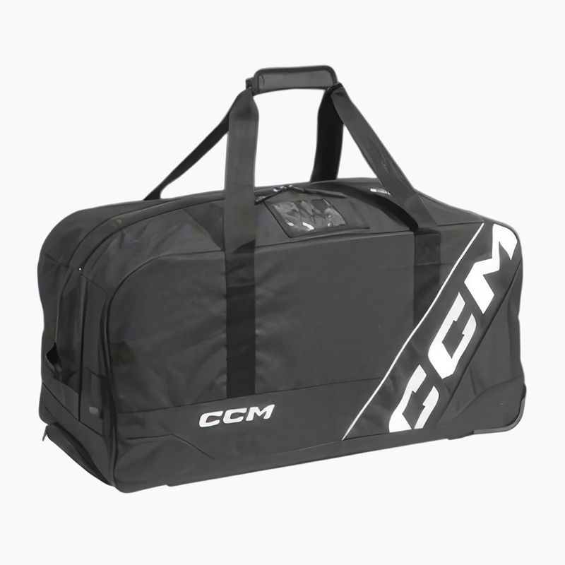 Utazótáska CCM 520 Wheeled Player Bag 37' 175 l black/white 2