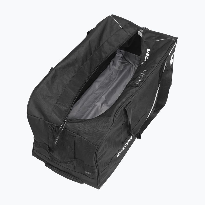 Utazótáska CCM 520 Wheeled Player Bag 37' 175 l black/white 3