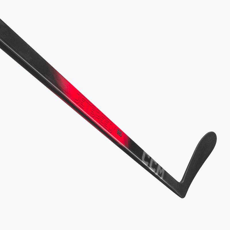 Gyerek jégkorongütő CCM JetSpeed FT860 JR black/red 3