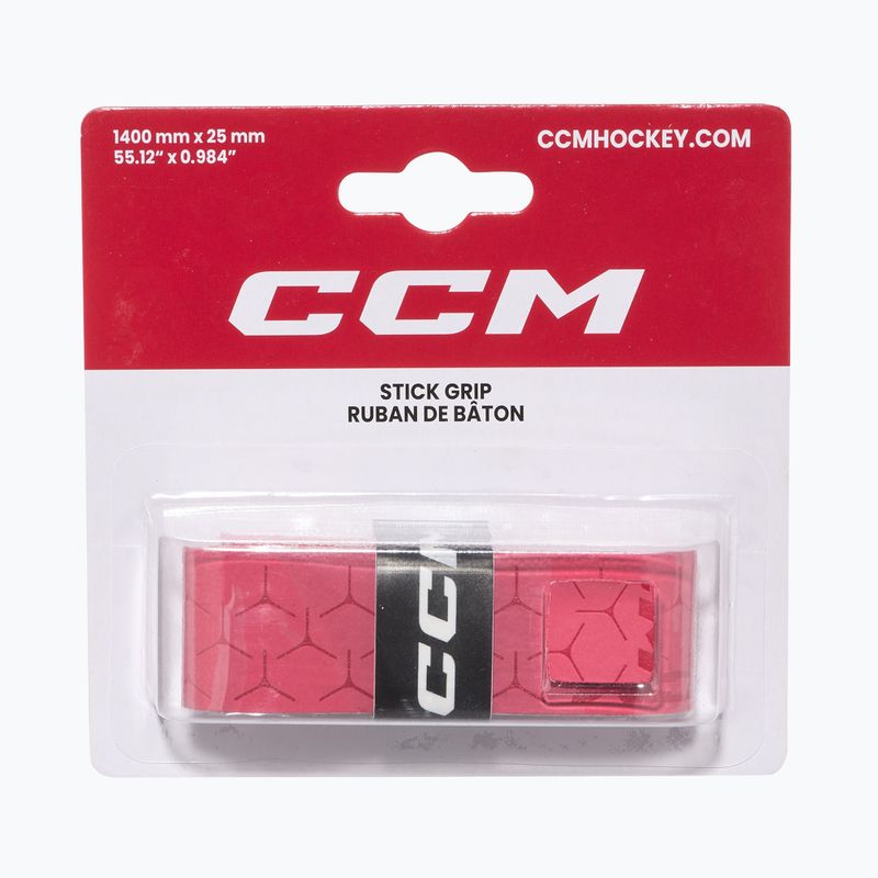 Szalag hokiütőhöz CCM Stick Grip red 2