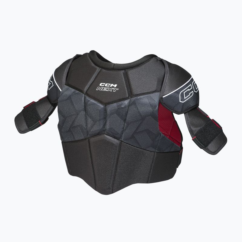 Vállvédők CCM Next SR Shoulder Pads black 2