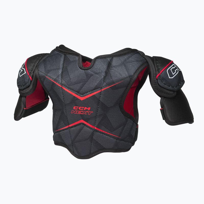 Vállvédők CCM Next YT Shoulder Pads black 2