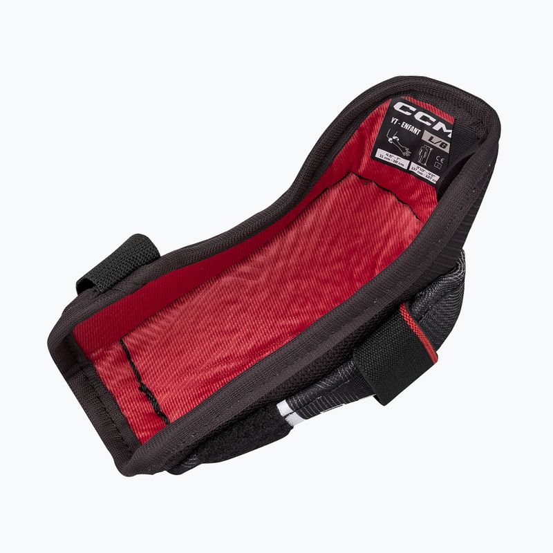 Jégkorong könyökvédők CCM Next YT Elbow Pads black 3