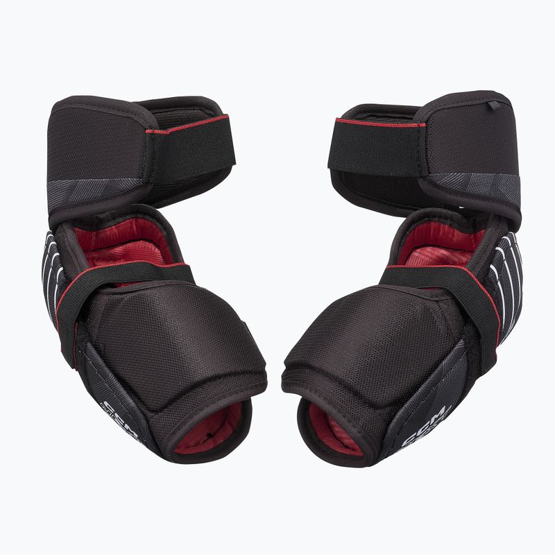 Jégkorong könyökvédők CCM Next SR Elbow Pads black 2