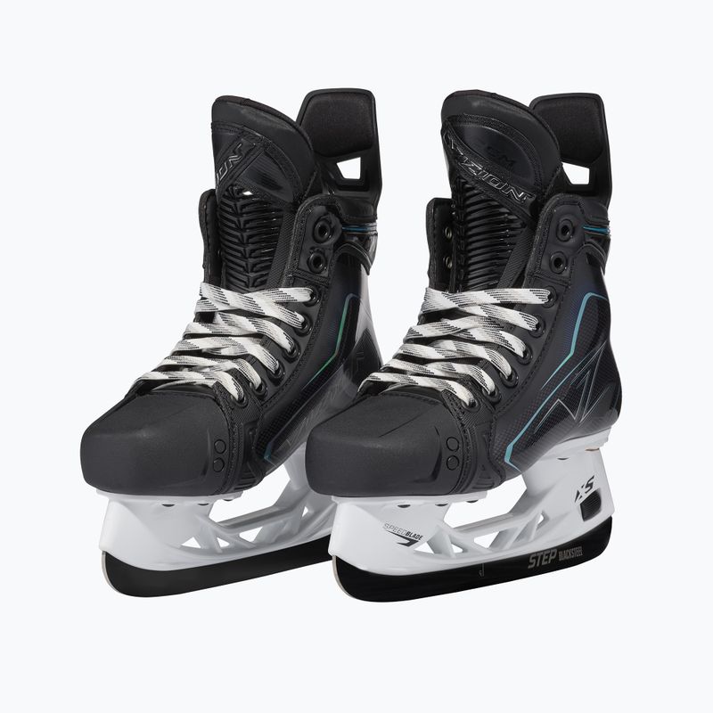 Gyerek hokikorcsolyák CCM Vision JR REG black 2