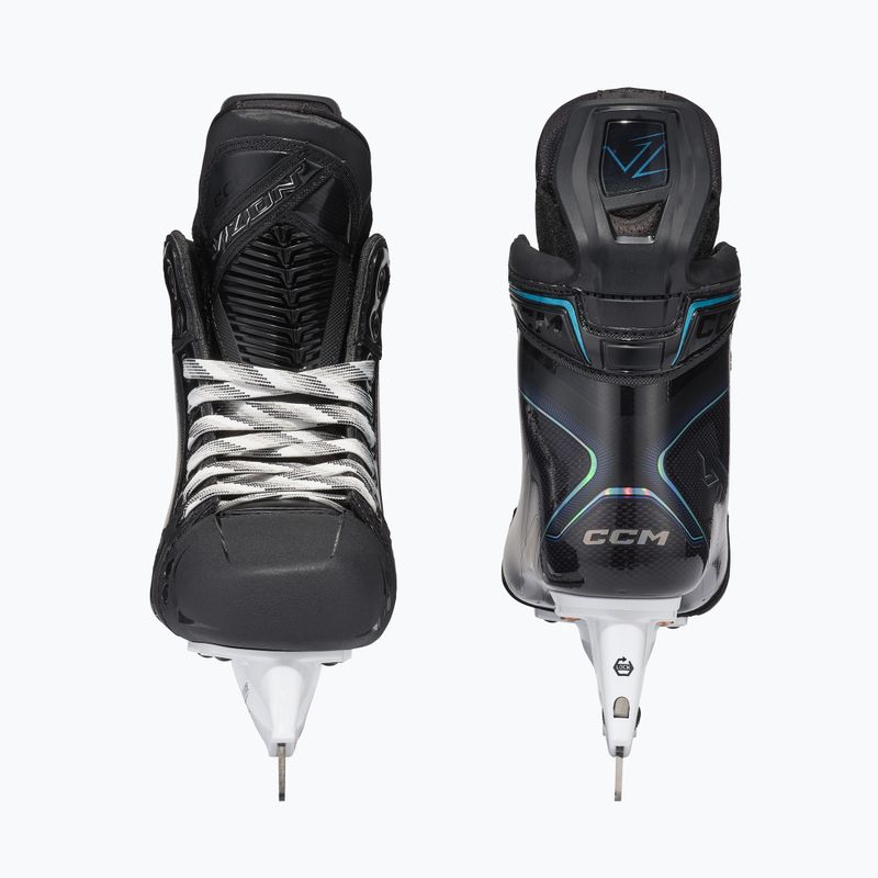 Gyerek hokikorcsolyák CCM Vision JR REG black 3