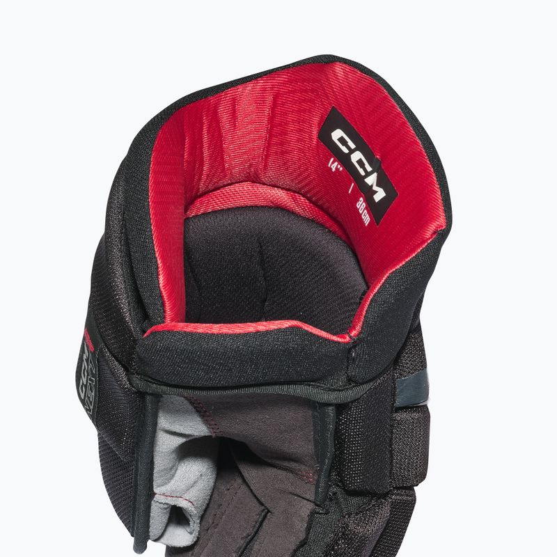 Jégkorongkesztyűk CCM Next SR Gloves black/white 3