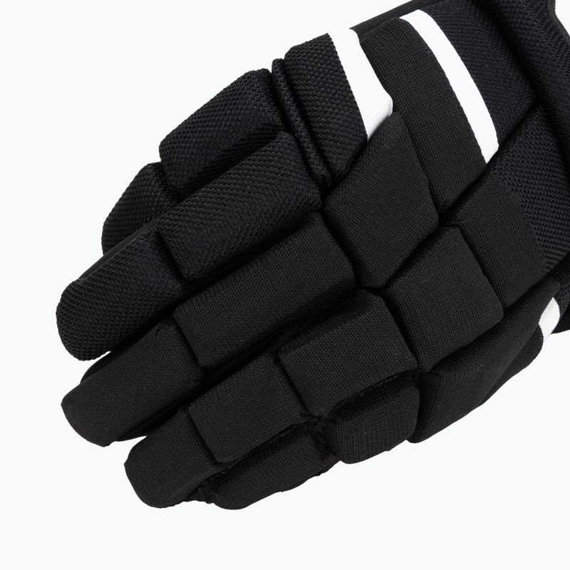 Gyerek jégkorong kesztyűk CCM Tacks XR80 JR Gloves black/white 5