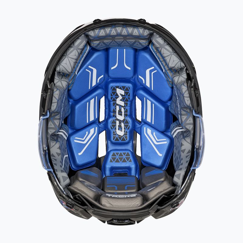 Jégkorong bukósisak CCM Tacks 310 Helmet black 5