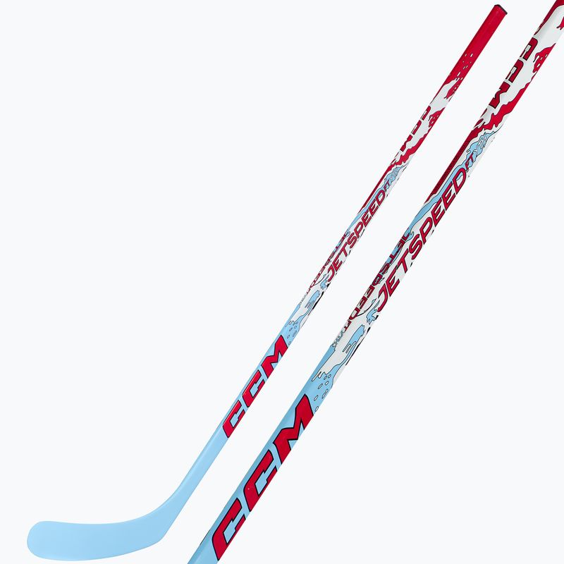 Jégkorongütő CCM JetSpeed Youth black/red 6