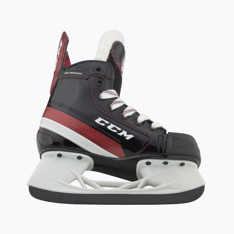 Gyerek hokikorcsolyák CCM JetSpeed FT JR Regular black 6