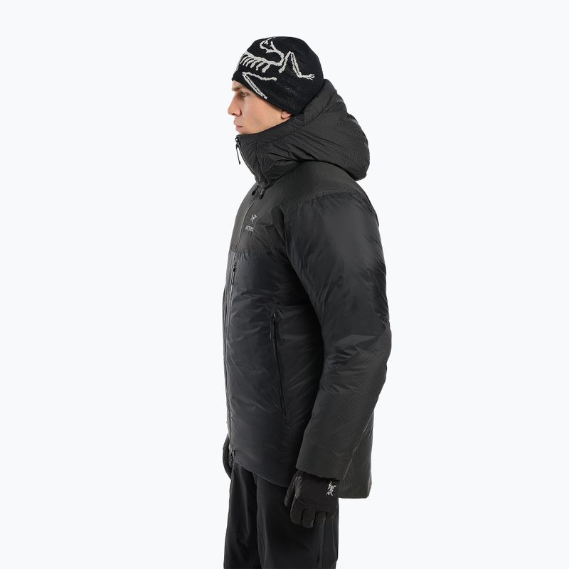 férfi pehelykabát Arcteryx Alpha Parka black 2