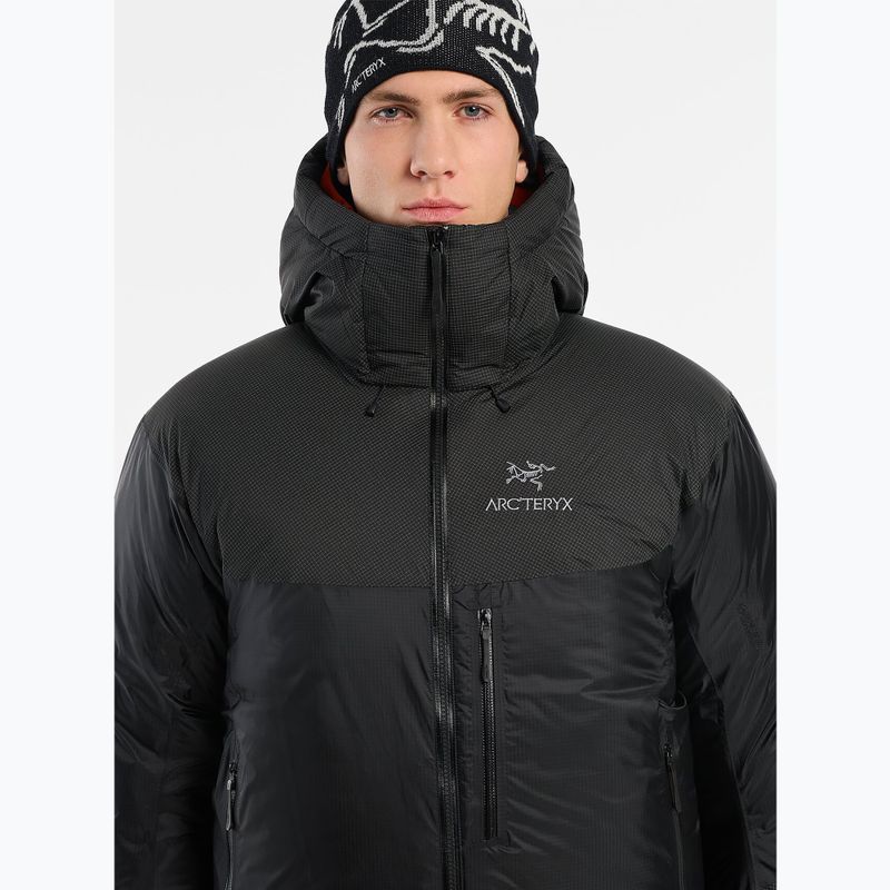 férfi pehelykabát Arcteryx Alpha Parka black 6