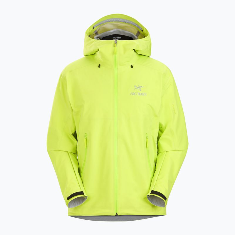 Férfi Arcteryx Beta LT esőkabát sárga 26844