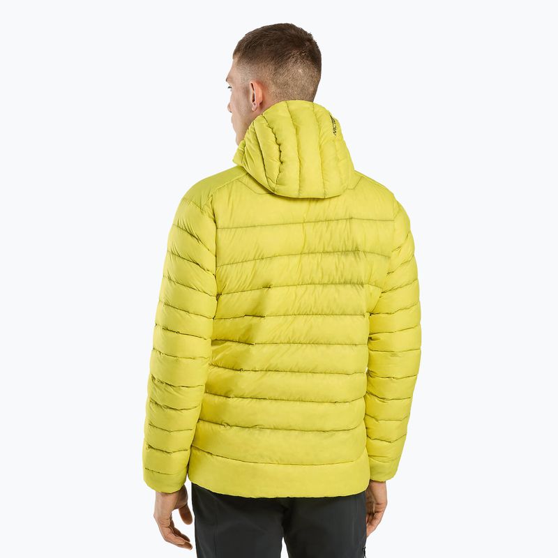 Férfi Arc'teryx Cerium Hoody pehelypaplan dzseki sárga 29675 3
