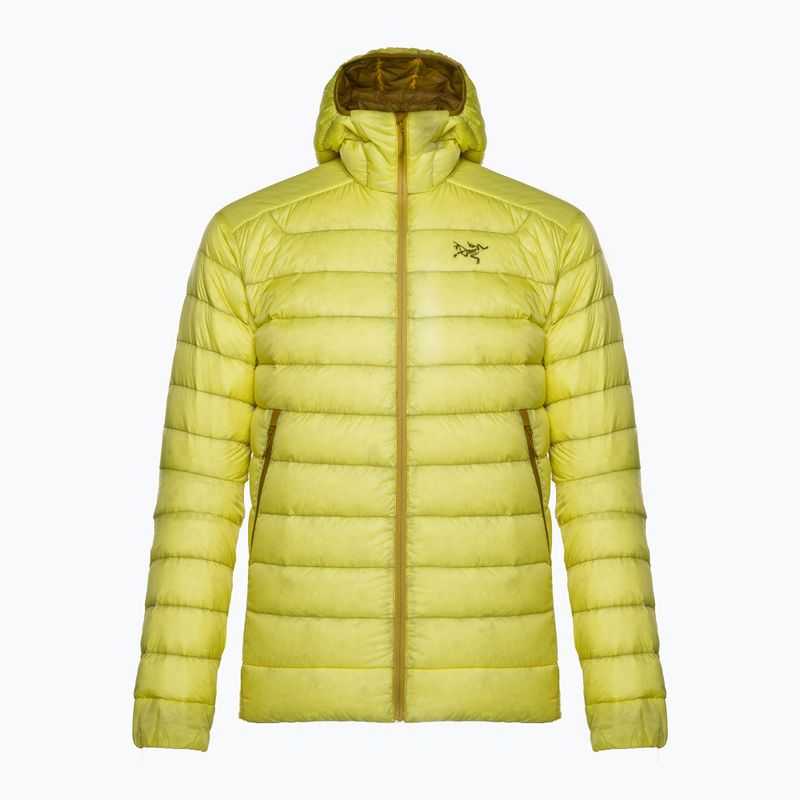 Férfi Arc'teryx Cerium Hoody pehelypaplan dzseki sárga 29675 12