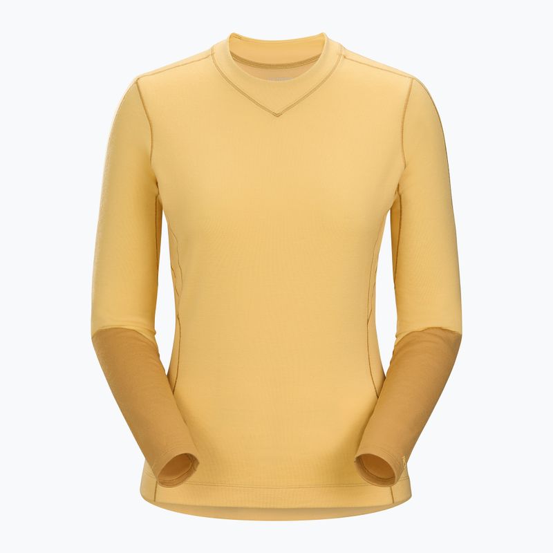 Arcteryx női thermo póló Rho Wool LS Crew sárga 29961 5