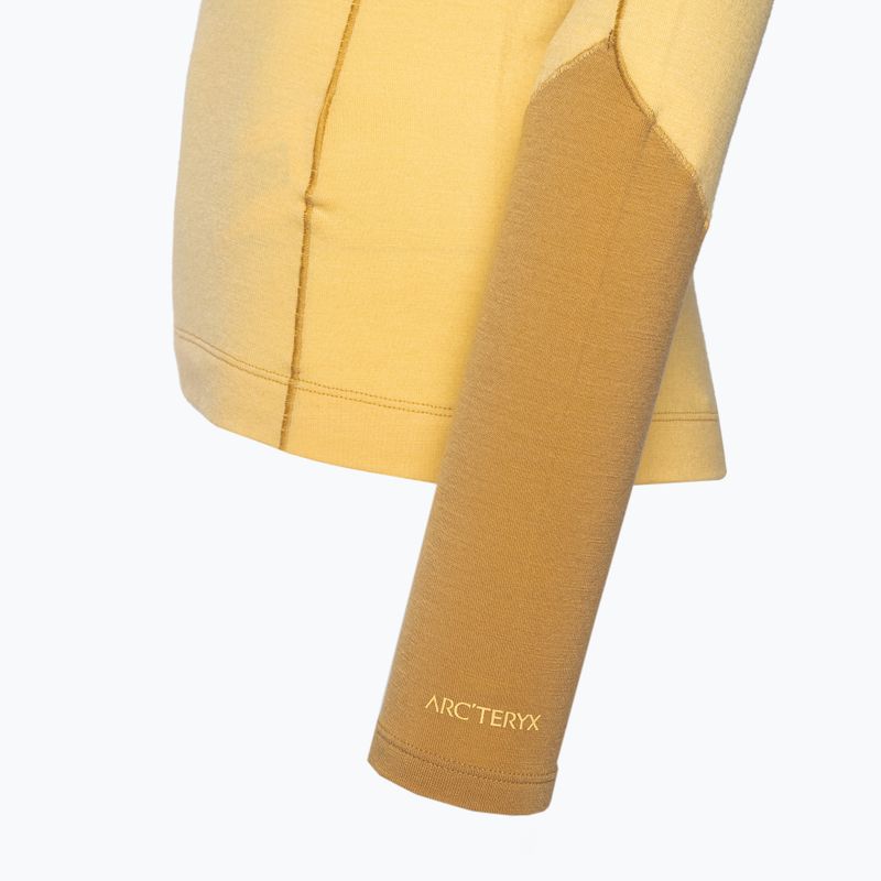 Arcteryx női thermo póló Rho Wool LS Crew sárga 29961 3