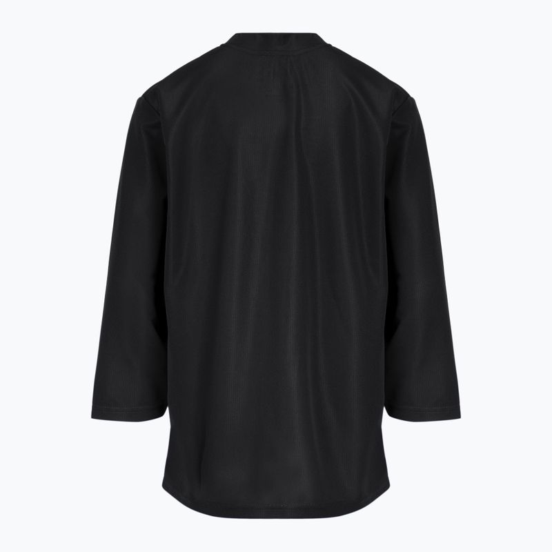 Gyerek hosszú ujjú jégkorong mez Bauer Flex Practice Jersey Jr black 2