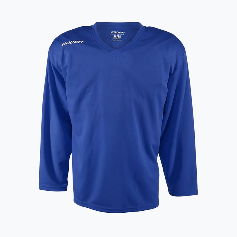 Gyerek jégkorong hosszú ujjú mez Bauer Flex Practice Jersey Jr blue