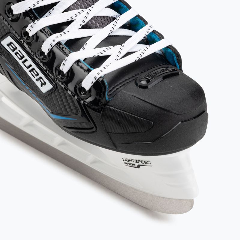 Gyerek hokikorcsolya Bauer X-LP Jr black 7