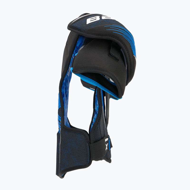 Jégkorong vállvédők Bauer X Shoulder Pad Int black/blue 3