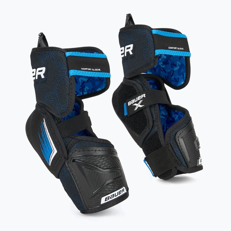 Jégkorong könyökvédők Bauer X Elbow Pad Int black