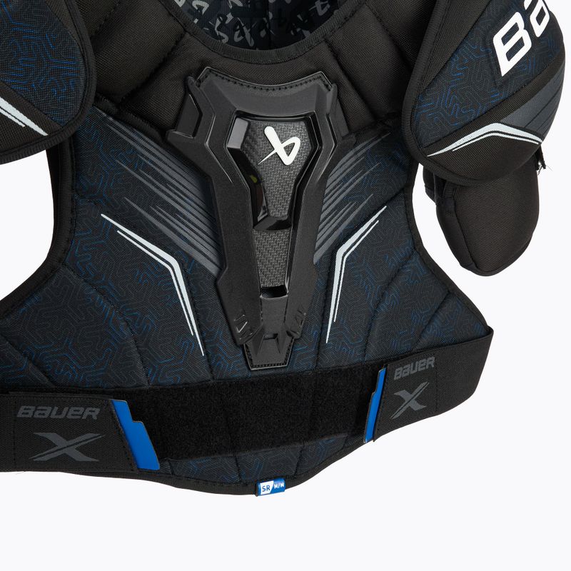 Jégkorong vállvédők Bauer X Shoulder Pad Sr black/blue 4