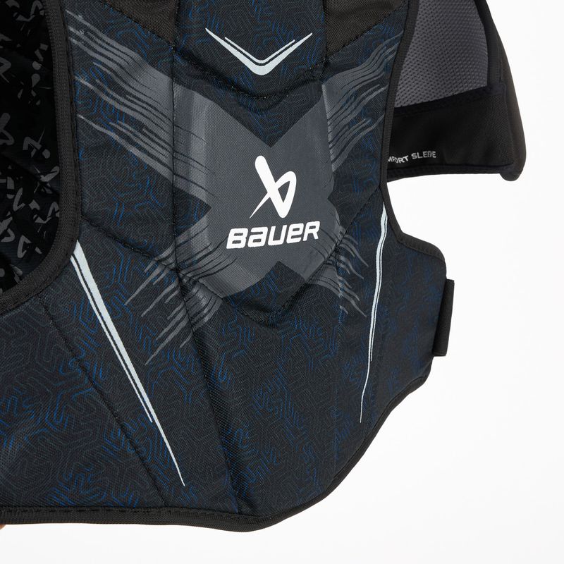 Jégkorong vállvédők Bauer X Shoulder Pad Sr black/blue 5