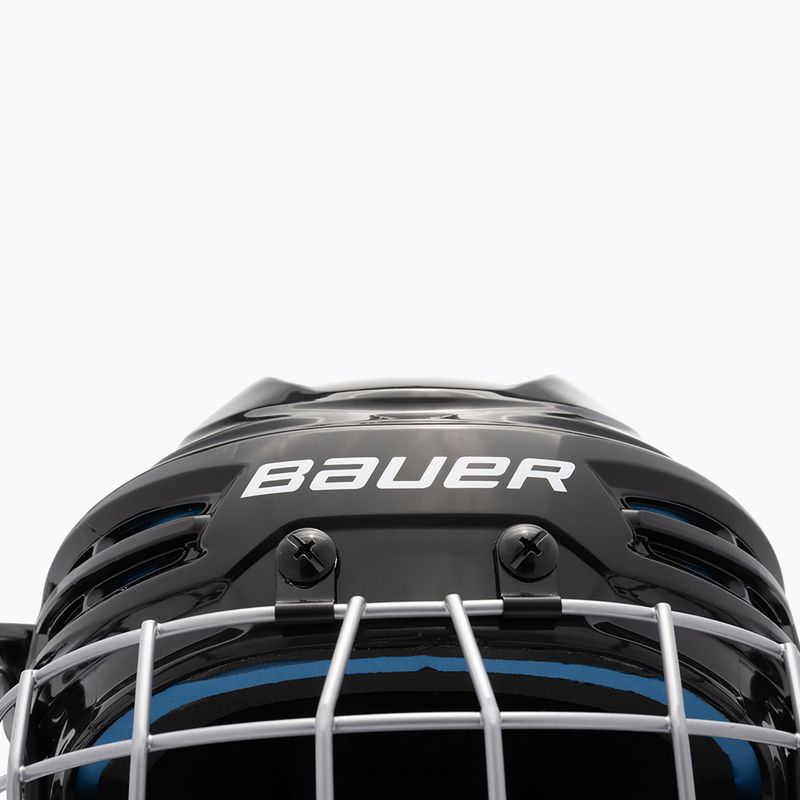 Gyermek jégkorong bukósisak Bauer Prodigy 2.0-Helmet-Combo black 5