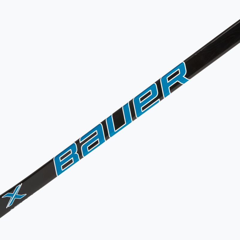 Jégkorongütő Bauer X Series Grip Sr F80 R black/blue/green 2
