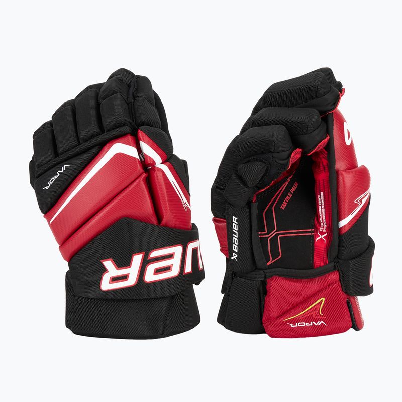 Jégkorongkesztyű Bauer Vapor Fly40 Sr black/red