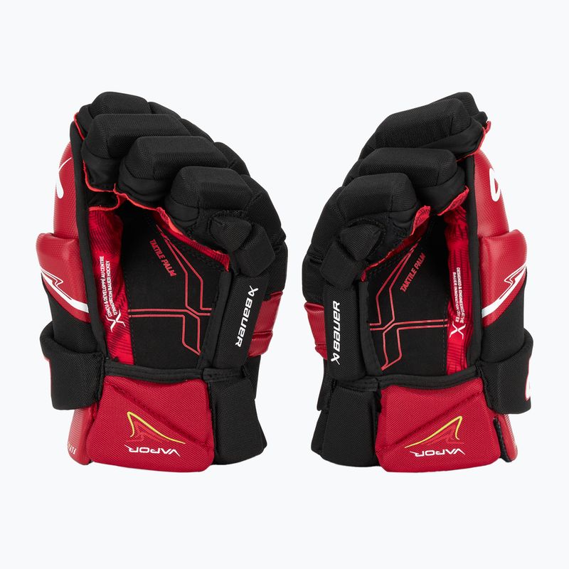 Jégkorongkesztyű Bauer Vapor Fly40 Sr black/red 3