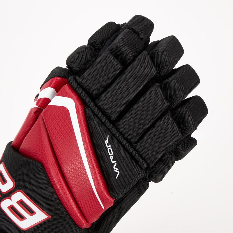 Jégkorongkesztyű Bauer Vapor Fly40 Sr black/red 5