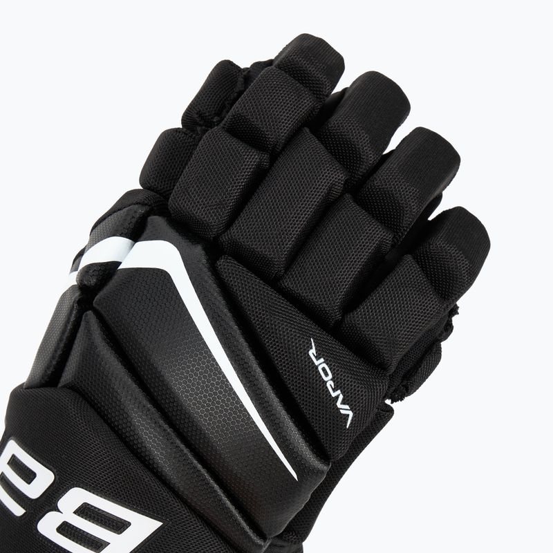 Gyerek jégkorong kesztyű Bauer Vapor Fly40 Jr black/white 5