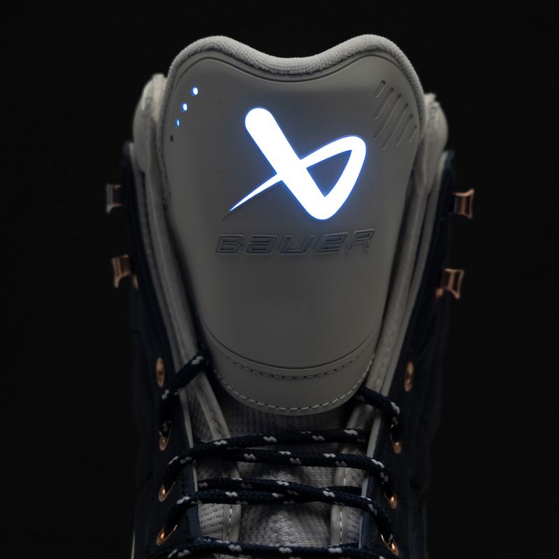 Jégkorcsolya Bauer Radiant Heated Sr white/black 10