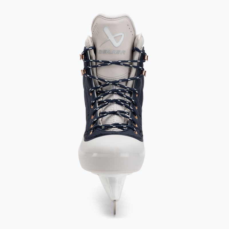 Gyerek jégkorcsolya Bauer Radiant Heated Jr white/black 4