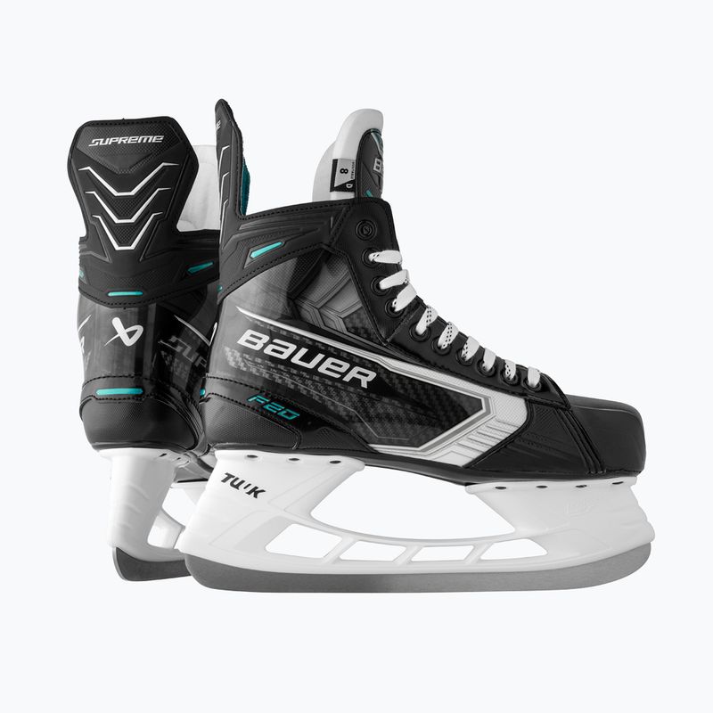 Férfi hokikorcsolyák Bauer Supreme F20 Skate-Sr black/black 4