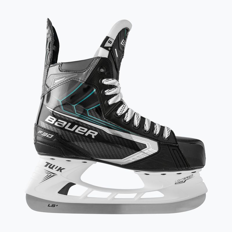 Férfi hokikorcsolyák Bauer Supreme F30 Skate-Sr black/black 2