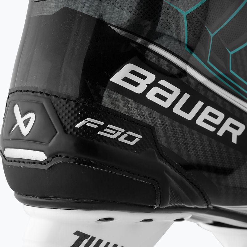 Férfi hokikorcsolyák Bauer Supreme F30 Skate-Sr black/black 7