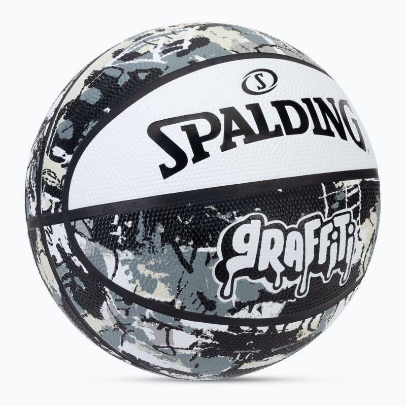 Kosárlabda Spalding Graffiti fehér Méret: 7 2