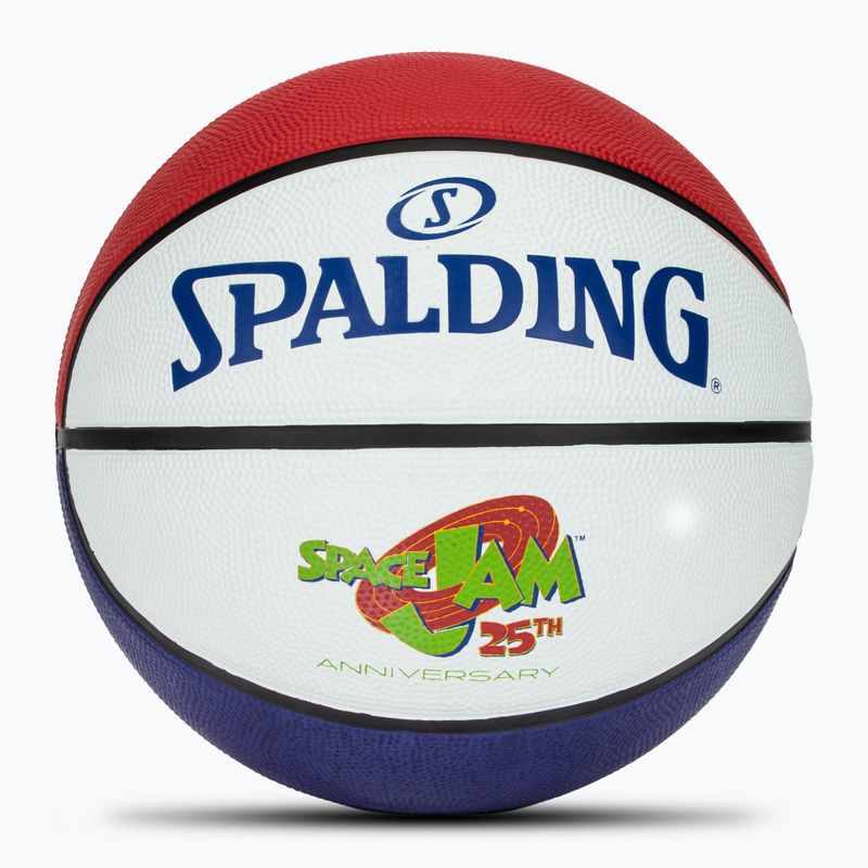 Kosárlabda Spalding Space Jam Tune white/red/blue méret 7