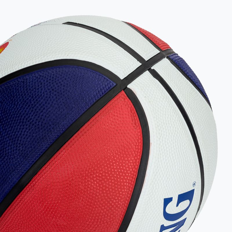 Kosárlabda Spalding Space Jam Tune white/red/blue méret 7 5
