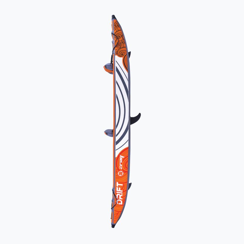 ZRAY Drift 14'0" fehér/narancssárga 2 személyes felfújható kajak 5