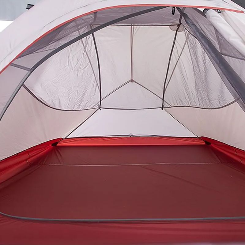 3 személyes trekking sátor Naturehike Updated Cloud Up 3 light grey/red 5