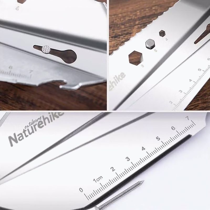 Multifunkciós ásó Naturehike NH20GJ001 silver 2