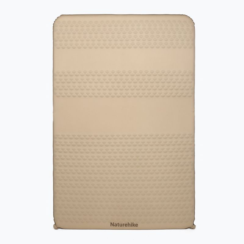 Önfelfújós matrac Naturehike Featherbone Double Regular Wide brown 2
