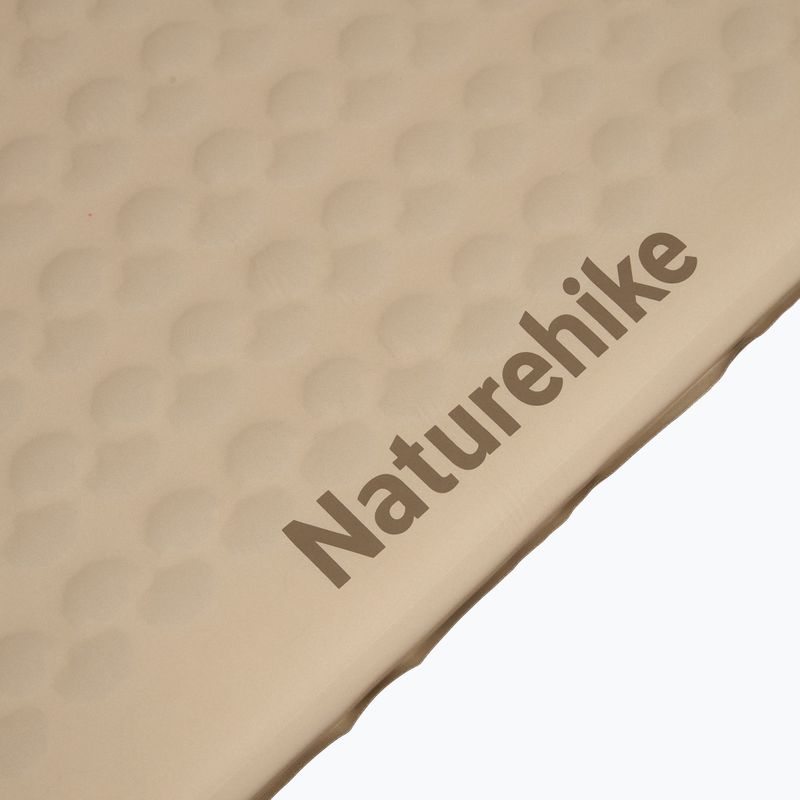 Önfelfújós matrac Naturehike Featherbone Double Regular Wide brown 5